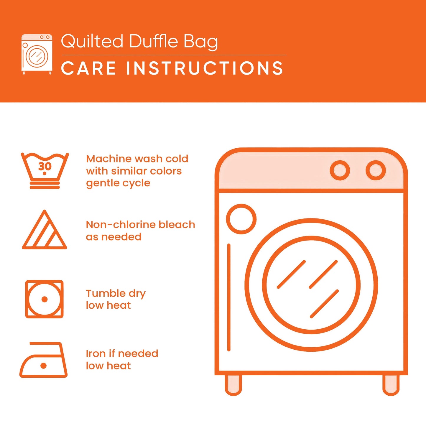 Hippie Van Quilted Duffle Bag